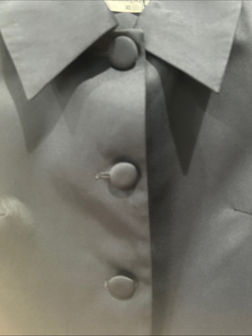 Commense Blue Button Front Jacket - Picture 2 of 7